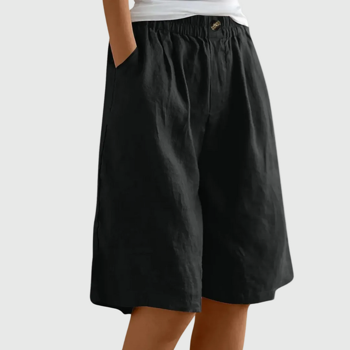 Maison Véline | Shorts Amples Taille Élastique