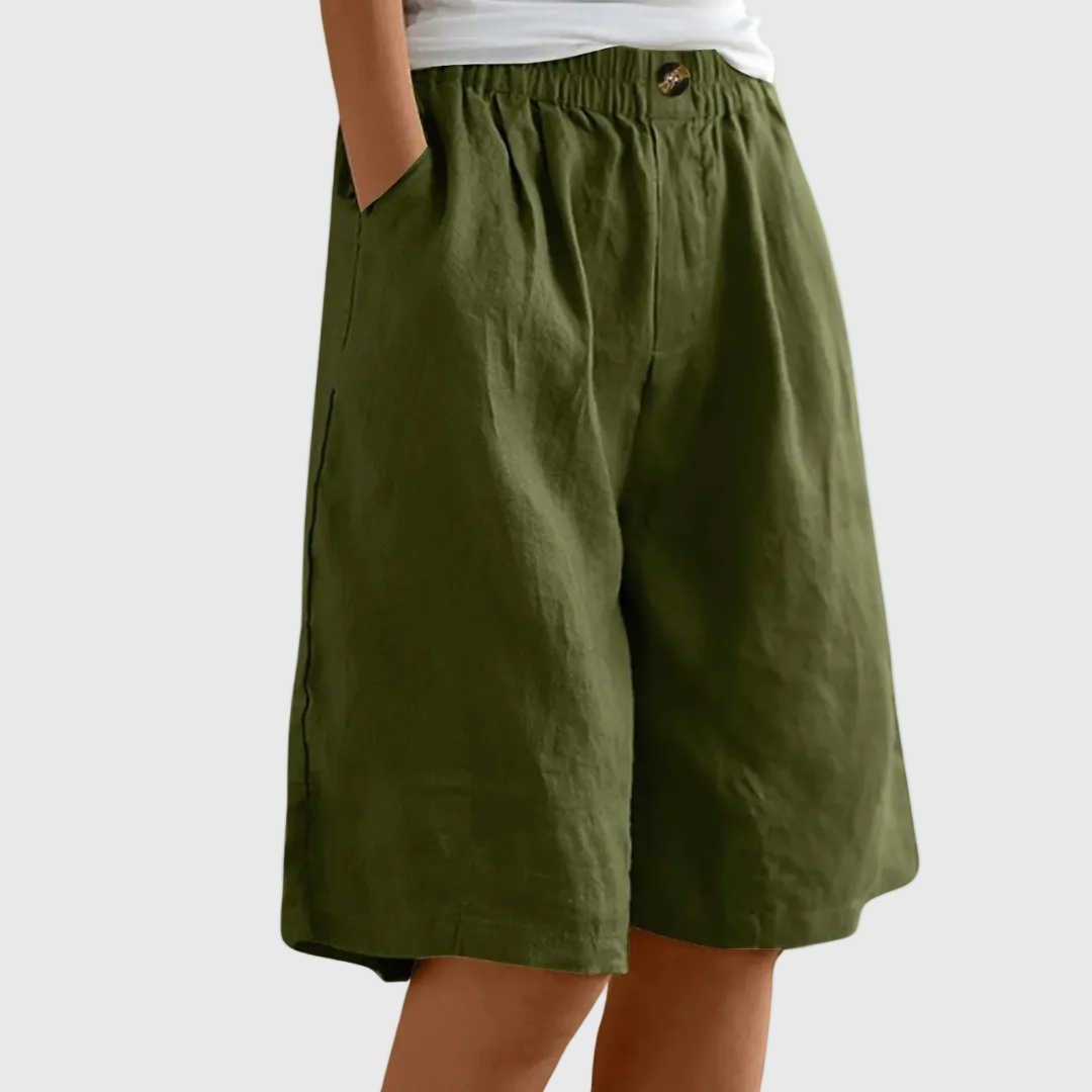 Maison Véline | Shorts Amples Taille Élastique