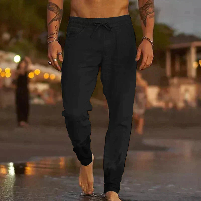 Gabriel | Pantalon de plage en lin
