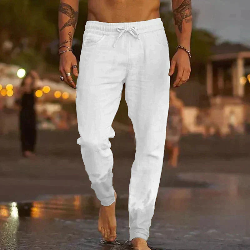 Gabriel | Pantalon de plage en lin