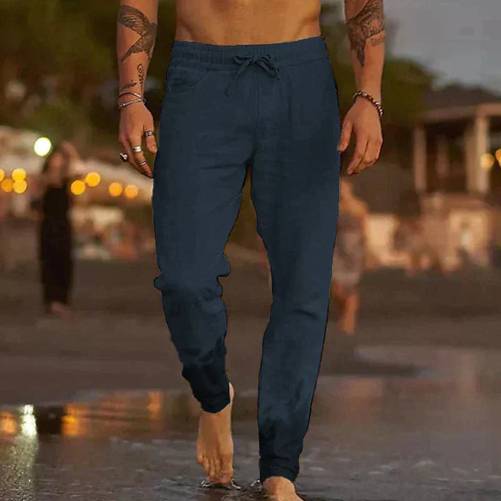 Gabriel | Pantalon de plage en lin