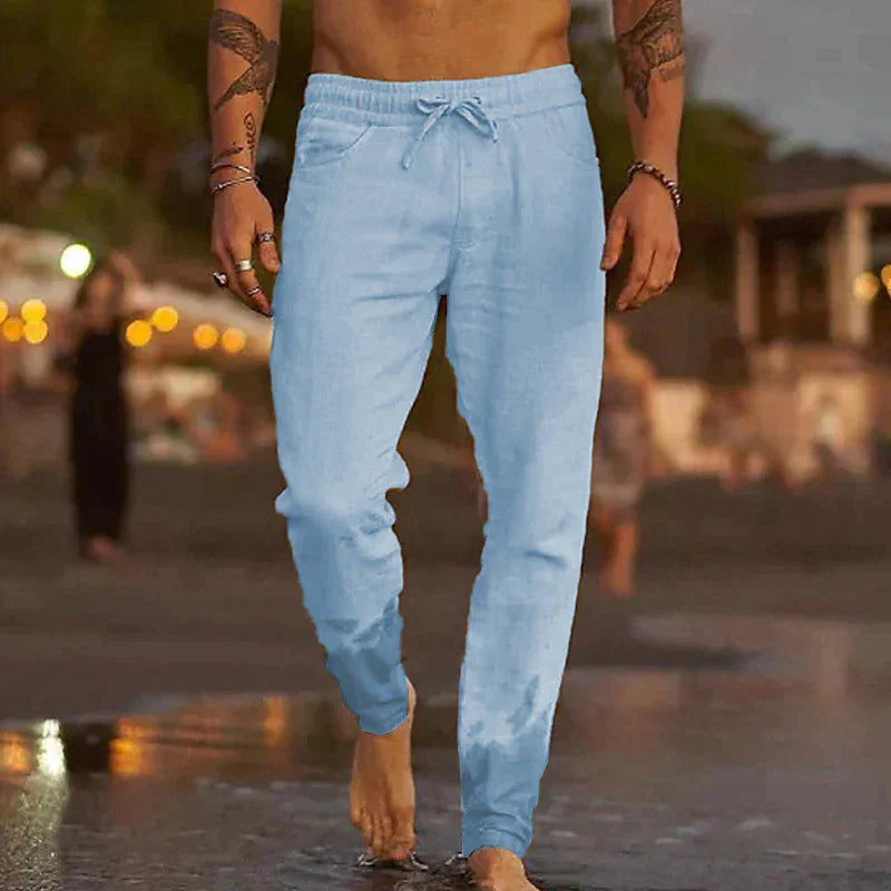 Gabriel | Pantalon de plage en lin