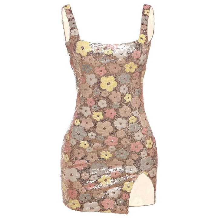 Mini-robe élégante, légère et parfaite pour l'été