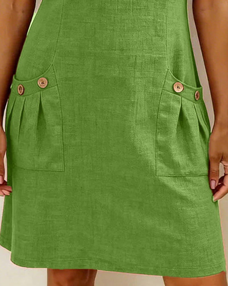 Maison Véline® | Robe en coton avec fermeture